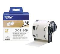 Étiquettes pour imprimante Brother DK-11209, 62 x 29 mm, Noir sur blanc