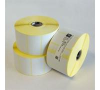 Zebra 3007208-T (Z-Select 2000D 3007208-T) - (31 mm x 22 mm) 12 rouleaux - Noir sur blanc - Étiquette
