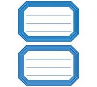 étiquettes pour livre, 82 x 55 mm, conception de marge