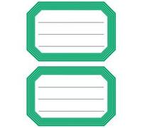 étiquettes pour livres, 82 x 55 mm,conception de marge