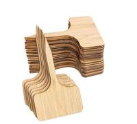 Étiquettes Pour Plantes Étiquettes de plantes Type T, marqueurs jardin for bonsaï, herbes en pot, fleurs, outil d'étiquettes signe, 10/20 pièces(10PCS and 1 pen)