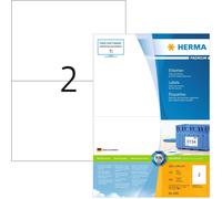 Étiquettes Premium A4, blanches 210x148 mm papier mat 200 pcs.