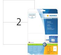 Étiquettes Premium A4, blanches 210x148 mm papier mat 50 pcs.