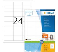 Étiquettes Premium A4, blanches 64,6x33,8 mm papier mat 2400 pcs.