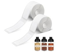 Étiquettes Q30 Q31 D30, 12x40 mm, Étiquettes Adhésives Thermosensibles, Rouleau d'Étiquettes Blanches pour Q30S/Q32/D35/P12/B100/L11/P11/P12/R11, 160 Étiquettes par Rouleau, 2 Rouleaux