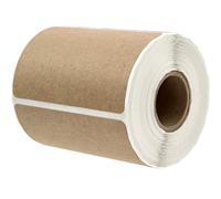 Étiquettes rectangulaires en papier kraft brun de 5,1 x 7,6 cm (2" x 3"), code couleur, 250 étiquettes adhésives permanentes à écrire, autocollan