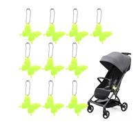 Étiquettes réfléchissantes - Étiquette de sécurité - Forme de disque réfléchissant - Disposition du disque de l'emblème lumineux - Structure de puce de retour lumineuse attentive - Radio de balise