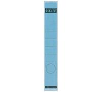 Étiquettes Self Adhesive Pour Classeurs À Levier Couverture Papier Et Dos 50 Mm, Étroit, Long, 39 X 285 Mm, Papier, 16480035, Bleu, Lot De 10 Étiquettes