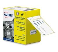 Étiquettes solubles - AVERY - 150 étiquettes - Hydrosolubles - Économiques - Faciles à utiliser