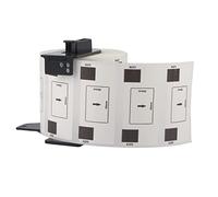 Étiquettes thermiques 29x62mm, matériau sensible à la chaleur, forte adhérence, étiquette de Support DK détachable réutilisable pour imprimantes de la série QL