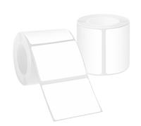 Étiquettes thermiques directes, 40 x 30 mm, 1 rouleau de 240 feuilles de papier thermique autocollant, imperméable, multi-usages pour codes-barres, adresses, étiquettes d'expédition (rectangle)