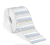 Étiquettes thermiques directes, codes-barres, autocollants thermiques holographiques pour adresse, expédition, compatibles avec les imprimantes d'étiquettes à enrouleur et Munbyn & Zebra (1100