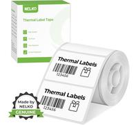 Étiquettes thermiques pour étiqueteuse PM220,50x30 mm,imperméable,ruban d'étiquettes multi-usages,1 rouleau de 230 feuilles de papier thermique autocollant (blanc)