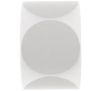 Étiquettes Thermiques Rondes Autocollantes, Multi-usage Rouleau Blanc | Adhésif Sticker, Format Léger et Résistant aux Rayures, Usage Polyvalent pour Présents et Notes