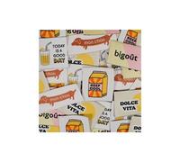 Etiquettes tissées ikatee - Assortiment "Funny" - x5(...) -