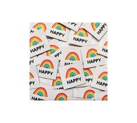 Etiquettes tissées ikatee - Happy - x5(...) -