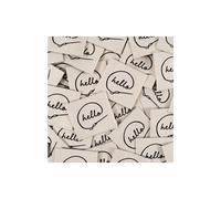 Etiquettes tissées ikatee - Hello - x5(...) -