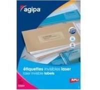 Agipa ¿Tiquettes Invisibles, 210 X 297 Mm, Transparentes
