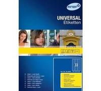 europe 100 ?tiquettes pour inkjet/laser/copieur, 70x25,4mm