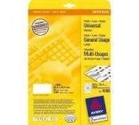 Avery Étiquettes Zweckform 48,5 x 25,4 mm Blanches avec bord