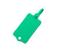 Étiquettes volantes en plastique 50/100 pièces avec attaches | Attaches de câble for chaussures, vêtements, marquage de classification des couleurs(100Pcs-Green)