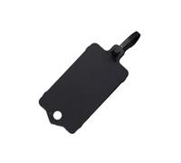 Étiquettes volantes en plastique 50/100 pièces avec attaches | Attaches de câble for chaussures, vêtements, marquage de classification des couleurs(50Pcs-Black)