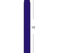 Etiquettes Zebra Z-Band Fun, bleu 350 étiquettes/rouleau/prix pour 1pc/4 pcs par paquet