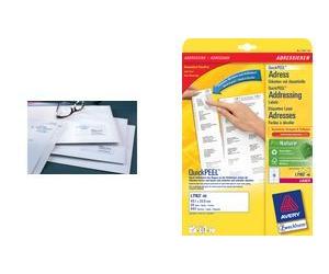 Etiquettess Adresse, Avery Zweckform