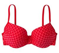 ETIREL - Miriam - Zig Zag Haut de Maillot de Bain - Femme - Rouge (PEPPER/RED) - FR: 40C (38C EU)