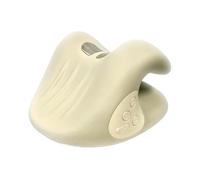 Étirement de la nuque avec chaleur, étirement de la nuque pour soulager les douleurs cervicales, appareil de traction, étirement de la nuque confortable pour soulager la douleur, coussin de traction