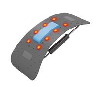Étirement lombaire du dos, planche de traction réglable, appareil de massage de la colonne vertébrale, support de la colonne cervicale, outil d'exercice de gym à domicile, facile à transporter, après
