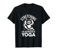 Étirer la définition du Paresseux du Yoga T-Shirt