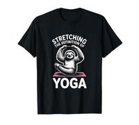 Étirer la définition du Paresseux du Yoga T-Shirt