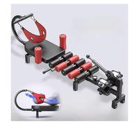 étirer le banc Table d'étirement dorsal à décompression réglable de 55 à 82,7 pouces, table de traction inversion portable pour soulager les maux de dos