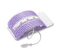 Étireur de dos - Correcteur de | Charge de 150 kg - Cracker lombaire ergonomique pour le bas du dos | Étirement gonflable antidérapant pour yoga, pilates, fitness, récupération musculaire