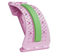 Étireur de dos réglable à 3 niveaux, planche d'étirement du dos - Masseur lombaire réglable antidérapant pour la récupération du corps, relâchement musculaire, yoga, entraînement, fitness