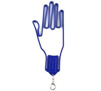 Étireur de gant de golf et cintre pour le séchage, maintien en forme de main pour maintenir la forme et prolonger la durée de vie, outil portable en plastique ABS à clipser pour golfeurs, rouge (bleu