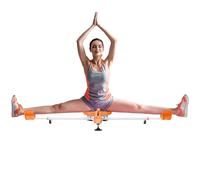 Étireur de jambes réglable pour entraînement de flexibilité et utilisation en salle de sport à domicile, entraînement fendu à 230 degrés sans rebond avec cadre en acier et 7 butées d'angle, pour