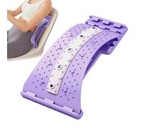 Étireur lombaire | Appareil d'étirement de la colonne vertébrale réglable à 4 niveaux - Cracker du bas et du haut du dos, pour femmes, hommes, adultes, athlètes, débutants, professionnels, amateurs de