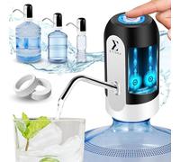 ETISEN, Distributeur d'eau, robinet électrique pour bidons d'eau froide, pompe doseuse avec deux adaptateurs. 5,7L, 10L, 11,3L, 15L, 18,9L.
