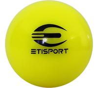 ETISPORT Balle de Rink Hockey sur Patins Starter. Couleur, Taille et Poids réglementaires. (Jaune Fluo)