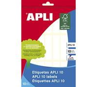 Etisuettes Apli Blanc 13 x 50 mm (10 Unités)