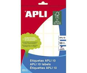 Etisuettes Apli Blanc 22 x 32 mm (10 Unités)