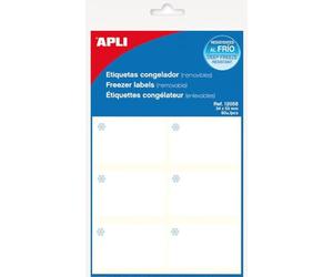 Etisuettes Apli Blanc Congélateur 34 x 53 mm (10 Unités)