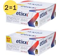 Etixx Energy Bar Fruit Chew Tropical Barre 2x12x38 g