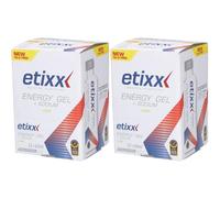 Etixx Energy Gel + Sodium Citron Vert | énergétique avec sodium supplémentaire Gel(S) 2x12x40 ml