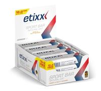 Etixx Natural Oat Sport Bar - Saveur Caramel Sucré et Salé, 12 x 55g - Barre Énergétique Naturelle à Base d'Avoine, Idéale pour Sports d'Endurance