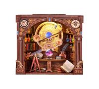 ETKVR DIY Book Nook Kit, BooknookMaison de Poupées Miniatures en Bois