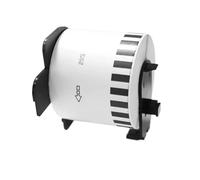 ETkzql 1-4 Rouleaux de Papier Thermique DK-44205, 62mm x 30.48m, continu, Compatible avec Les Fournitures d'imprimante QL-700 QL-800(1 Rolls DK-44205)