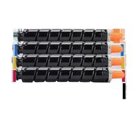 ETkzql Cartouche de Toner 4 pièces, Ensemble NPG52 GPR36 G52 CEXV34, Compatible avec IR ADV C2020 C2025 C2030 C2220 C2225 C2230(G52)